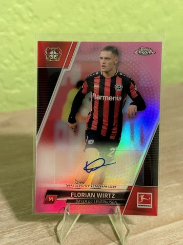 Topps Bundesliga Chrome 2021/2022 Florian Wirtz  Auto /75