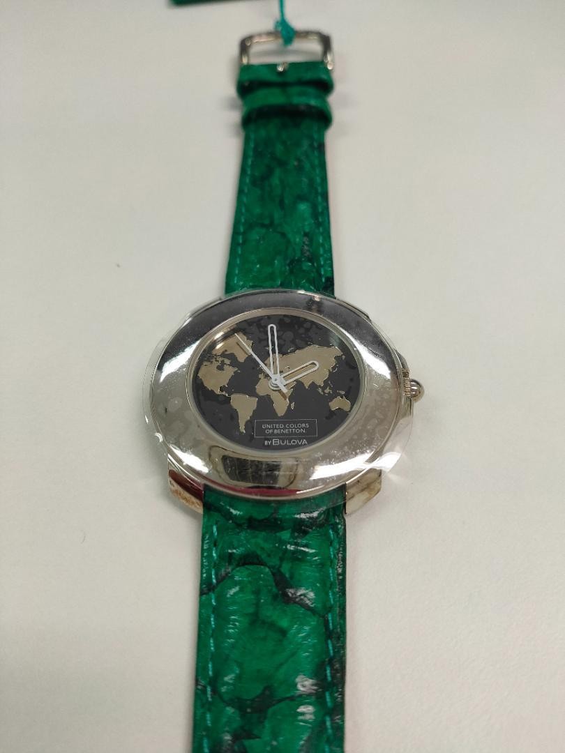 United Colors of Benetton x Bulova TIME OF THE WORLD Watch New