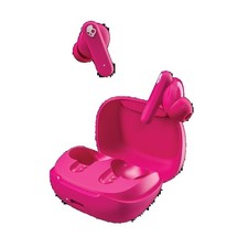 Wireless Earbuds Pink Noise Cancelling Bluetooth in Ear Headphones with Charging