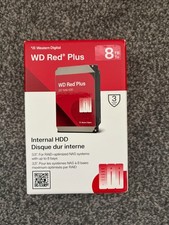 WD Red Plus 8TB NAS 3.5” WD89EFPX SATA 6Gb/s 256MB Cache  BRAND NEW