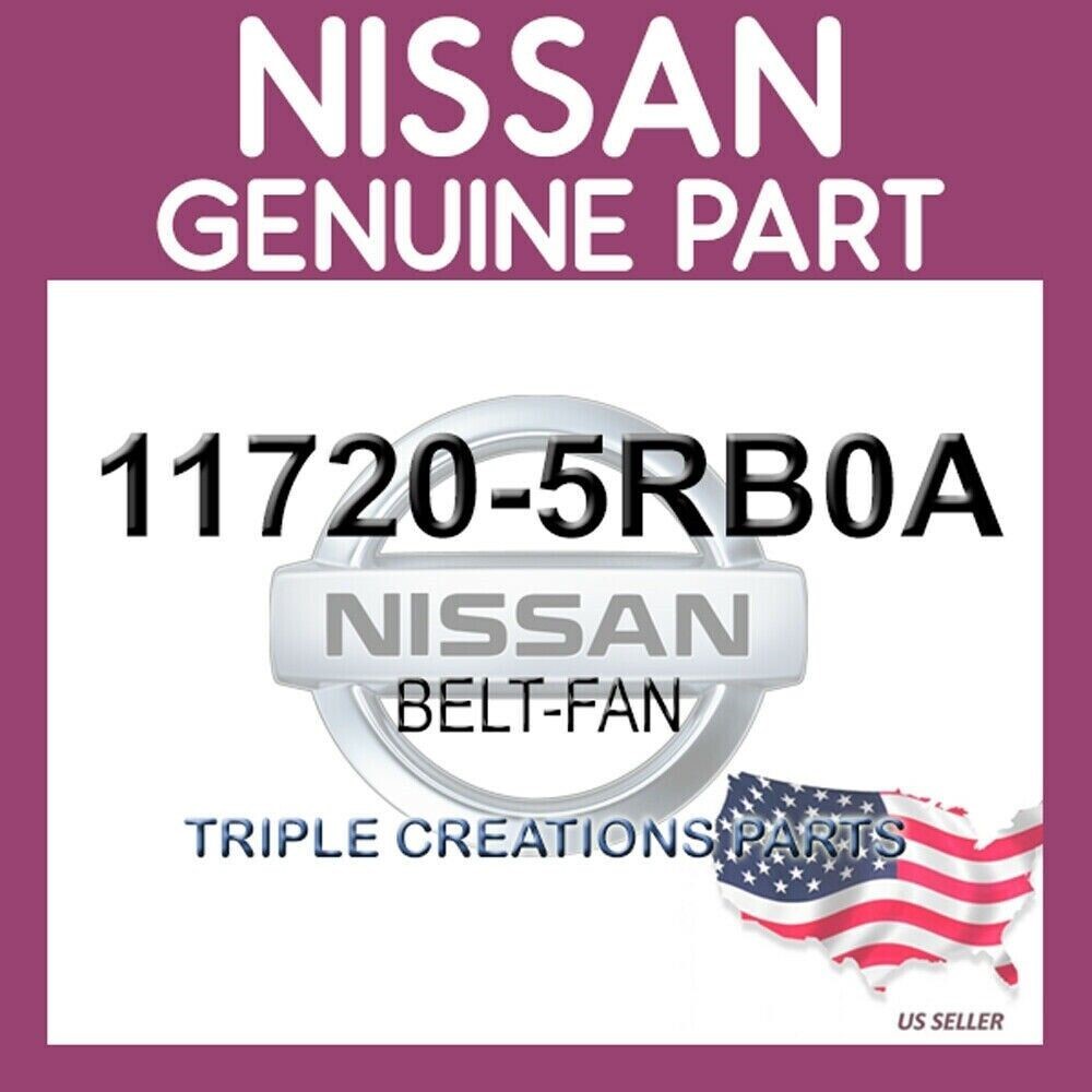 Genuine Nissan 11720-5RB0A Belt-Fan 117205RB0A OEM | eBay