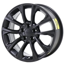 17 Jeep Cherokee Wheel Rim Factory Oem 9201 2019-2023 Satin Black
