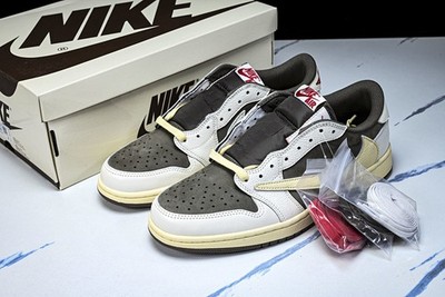 AJ 1 Retro Low OG SP T S Reverse Mocha DM7866-162 Men's Shoe Sizes 4-13