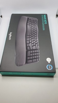Logitech Wave Keys Kabellose Ergonomische Tastatur Italienisch QWERTY_1_5