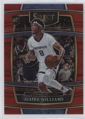 2021 Panini Select Concourse Red Prizm /199 Ziaire Williams #86 Rookie RC 06gz