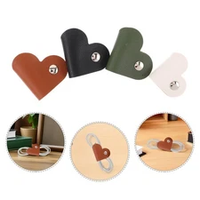 4pcs Heart Shape Cord Organizer Clip: Headphone Cable Earbud Wire Keeper - Data