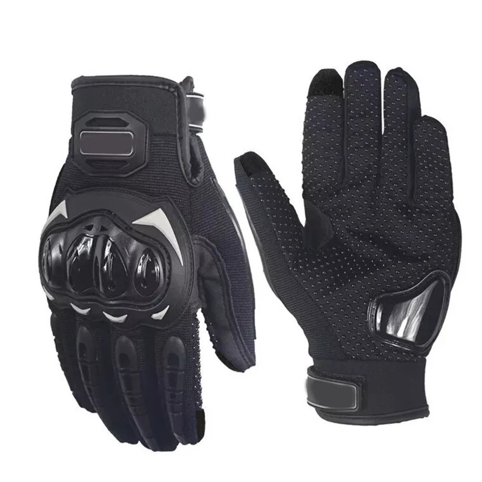 Lightweight Motorcycle Gloves with Touchscreen Functionality for Convenience