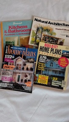  Vintage Architecture Lot of Home Building Plans