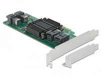 Delock PCI Express x8 Karte zu 4 x intern SFF-8643 NVMe 90585 