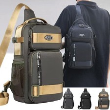 Riding Backpack for Men, Men's Chest Bag, Casual Men's Single Shoulder Bag, Ligh