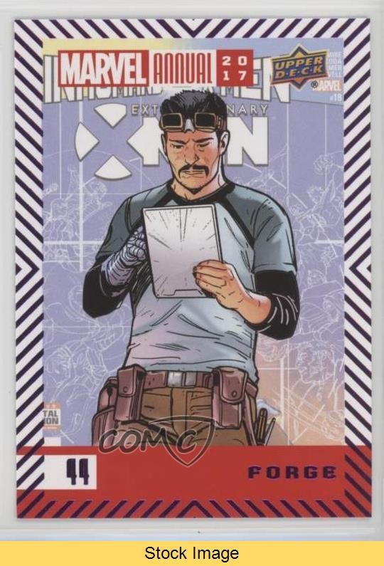 2017 Upper Deck Marvel Annual Purple Foil Forge #44 READ 04lp