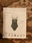 United All Around Gymnastics Leotard Black and White Rhinestones Size AM — photo 5