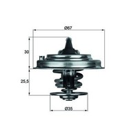 Mahle TX 30 87D Thermostat, KüHlmittel