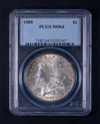 1888 $1 Morgan Dollar PCGS MS64 DCB167