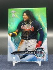 2021 Topps Chrome Ben Baller Edition Icy Ronald Acuna Jr Acuña #I-3