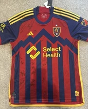 RSL Authentic Team Signed Jersey 2024-2025 🔥🔥🔥🔥 Chicho, Luna, Ruiz, Glad 🤯