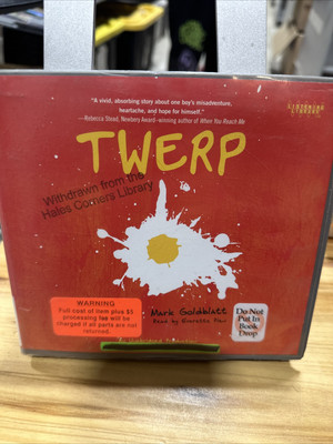 BOOK/AUDIOBOOK CD Age 9+ Mark Goldblatt Fiction TWERP