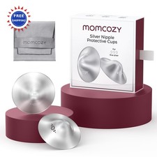 Nursing Cups Breathable 999 Silver Nipple Cover Shields Regular Size Momcozy