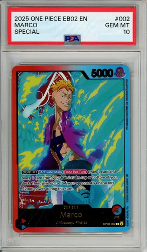 Marco OP08-002 SP · EB02 PSA 10, eBay listing photo