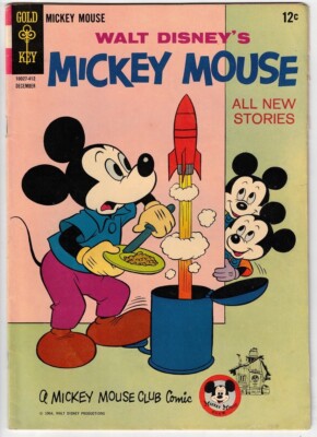 MICKEY MOUSE # 98 (GOLD KEY) (1964) PAUL MURRY art - GOOFY - LI'L BAD WOLF