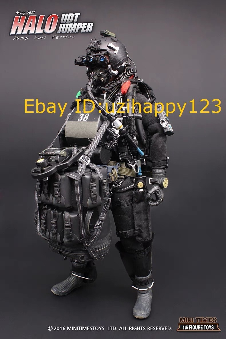 ミリタリー HALO UDT JUMPER Jump SuitVersion NO.M004 1/6 Mini Times M004 US Navy Seal HALO UDT Jumper Action