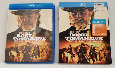 Bone Tomahawk Blu-ray RLJ Entertainment w/ Rare OOP Slipcover Horror Western