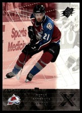 2000-01 SPx #16 Peter Forsberg Colorado Avalanche HOF