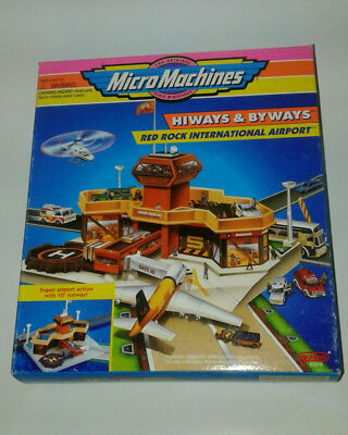 Micro Machines Hiways and Byways Red Rock International Airport NEW SEALED