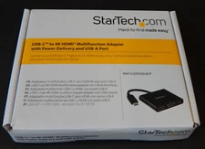 Startech CDP2HDUACP USB-C Multiport Adapter, HDMI 4k30, USB 3.0 EUC Works