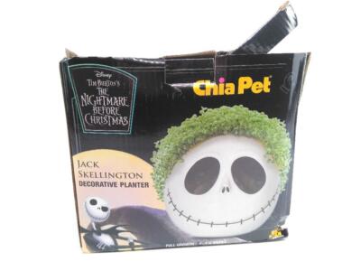 Chia Pet The Nightmare Before Christmas Jack Skellington & Seed Pack DAMAGED BOX