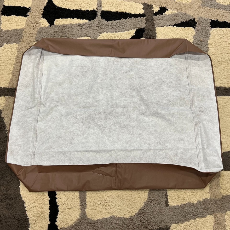 Baron Barclay Supreme Square Table Cover Brown 33"x33" Bridge Party