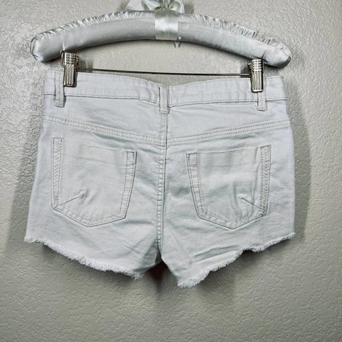 Mossimo cream shorts kids front crochet high rise size 7 - Picture 8 of 10