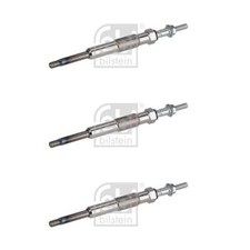 3x Febi 24771 Glühkerze für Hyundai Tucson JM KIA Sportage JE KM
