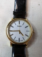 Ladies Timex On OEM Patent Leather Strap With Indiglo - 32mm - Quartz
