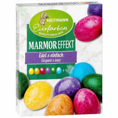 BRAUNS-HEITMANN Eierfarbe 6 flüssige Farben Mamor Effekt
