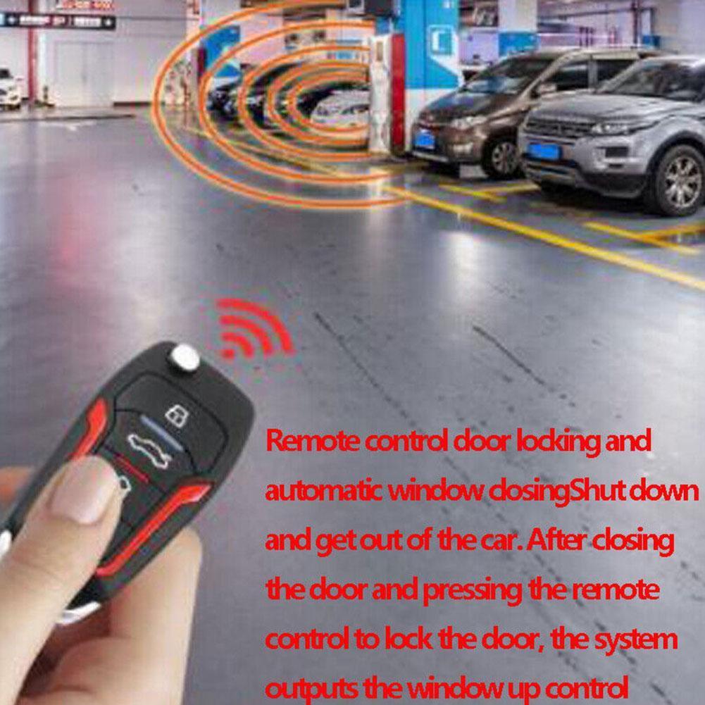 Car Alarm System Auto Security Keyless Entry Push Button Remote Engine Start Kit