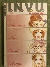 Lot of 3 “I. N. V. U.” Manga Volumes 1, 3, & 4 Excellent Condition