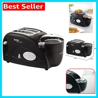 Toast N' Bean 2-Scheiben Toaster mit Ei- und Bohnenfunktion - Frühstück Revolution