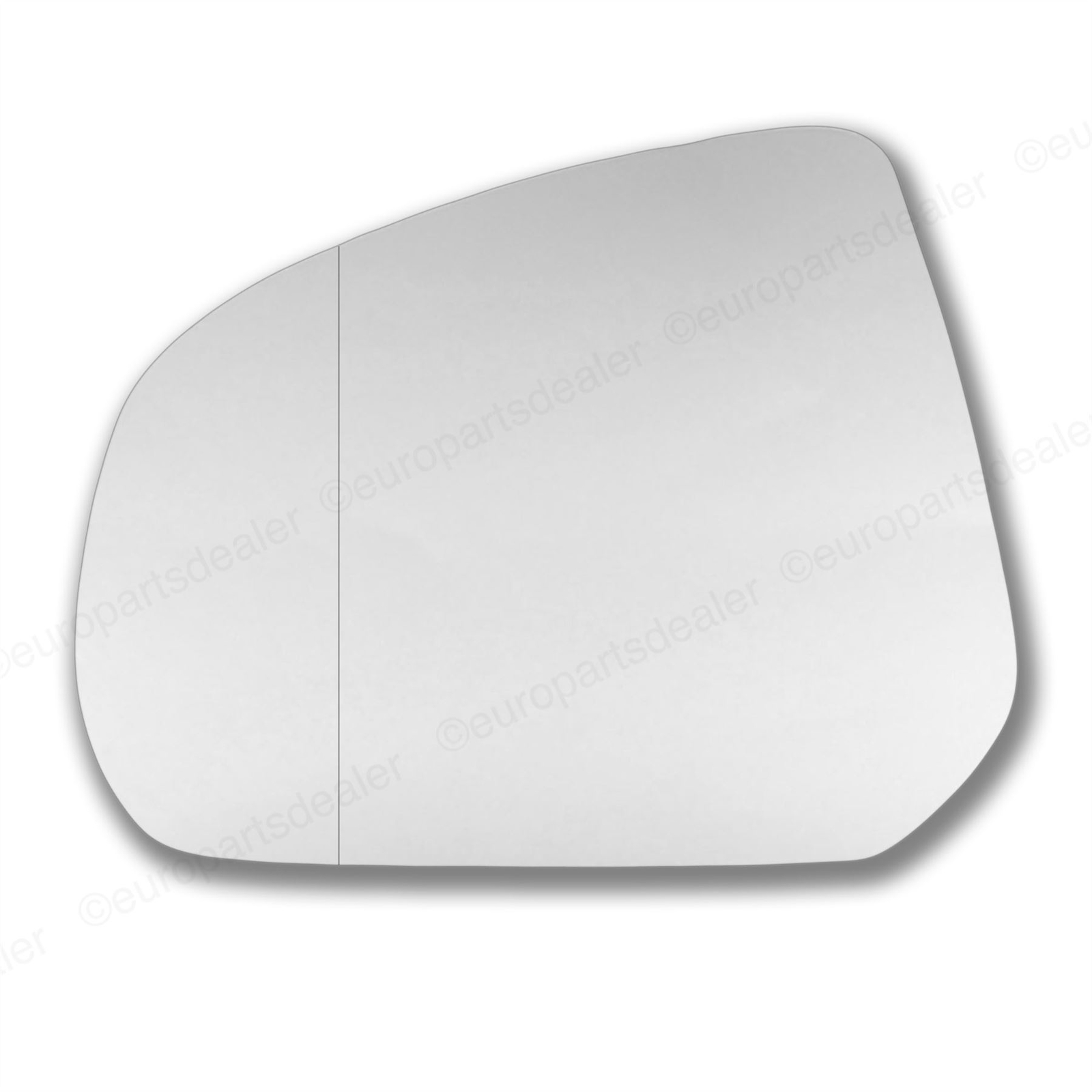 Left side Wing door mirror glass for Suzuki Alto 2009-2014 stick on Wide Angle