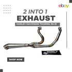 GNARLY 2 1 Exhaust Fits Harley Touring Bagger 1996–2016 | Twin Cam 1340cc