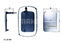 Mahle HX 165KIT Hydraulikfilter, Automatikgetriebe FüR BMW 3 (E46)