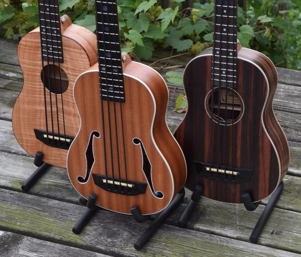 Ubass Aloha TM Bass 30'' With Black Aquila ThunderGut Strings (Canadian Brand) - Image 4 of 4