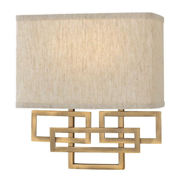 Elstead Lanza Wandleuchte E14 2-Fach GebüRstete Bronze-image