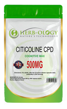 Vegetarian Citicoline CDP 500mg 30 - 360 Capsules | Cognitive Support Herb-ology