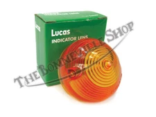 Genuine Lucas Triumph Norton BSA Indicator Lens (1) PN# 54581638 G 60600621 1...