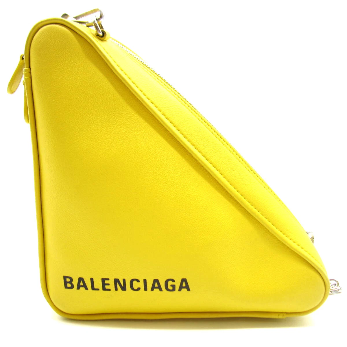 Balenciaga yellow triangle bag hotsell