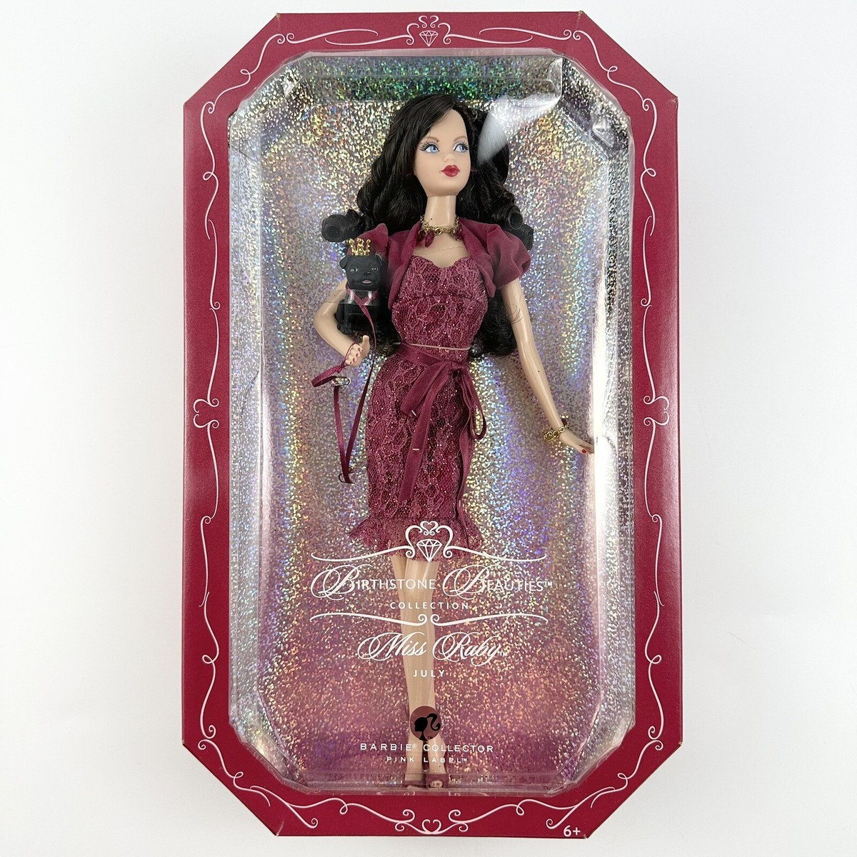 2007年バースストーン Barbieバービー ルビー7月 限定ヴィンテージ