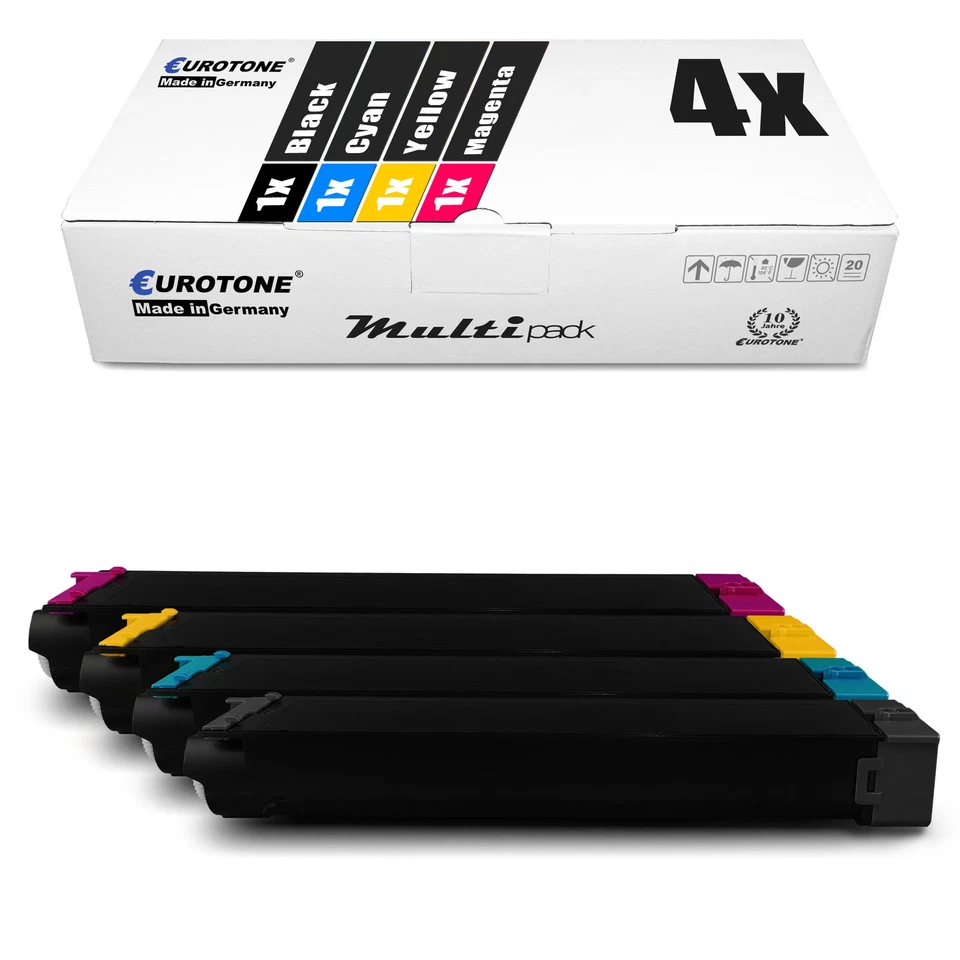 4x PRO Toner ersetzt Sharp MXC38GT MXC-38GTB MXC-38GTC MXC-38GTM MXC-38GTY - Bild 2 von 4