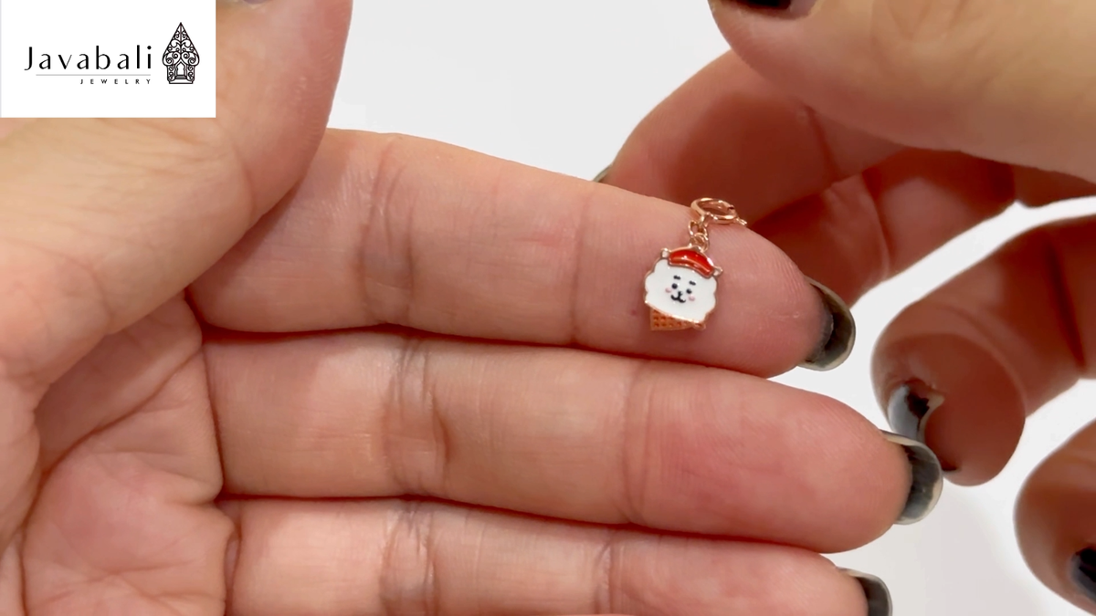 Jin BTS Army BT21 RJ Friends Official Authentic Solid Gold 17K