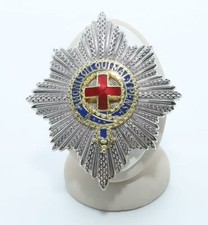 Top Réplica La Orden Británica de la Jarretera Estrella Insignia Reino Unido Medalla Insignia
